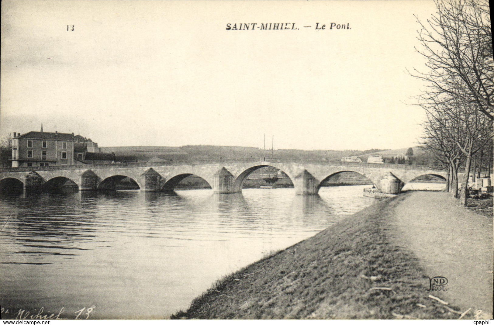 CPA Saint Mihiel Le Pont