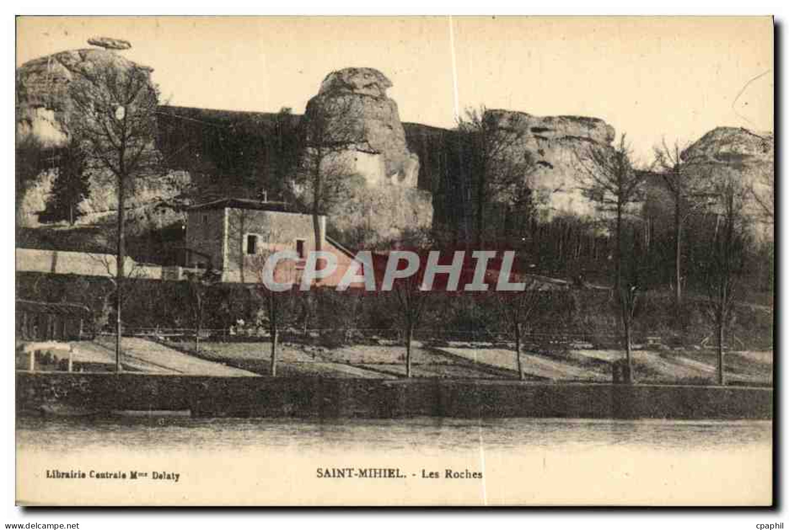 CPA Saint Mihiel Les Roches