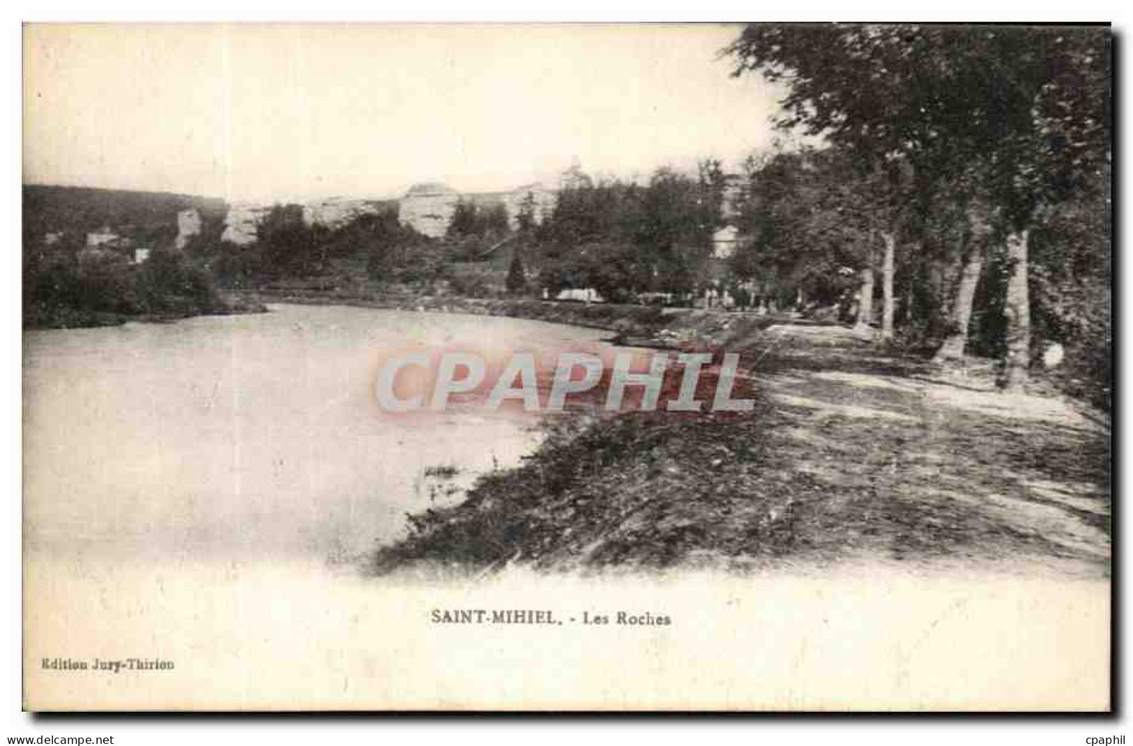 CPA Saint Mihiel Les Roches