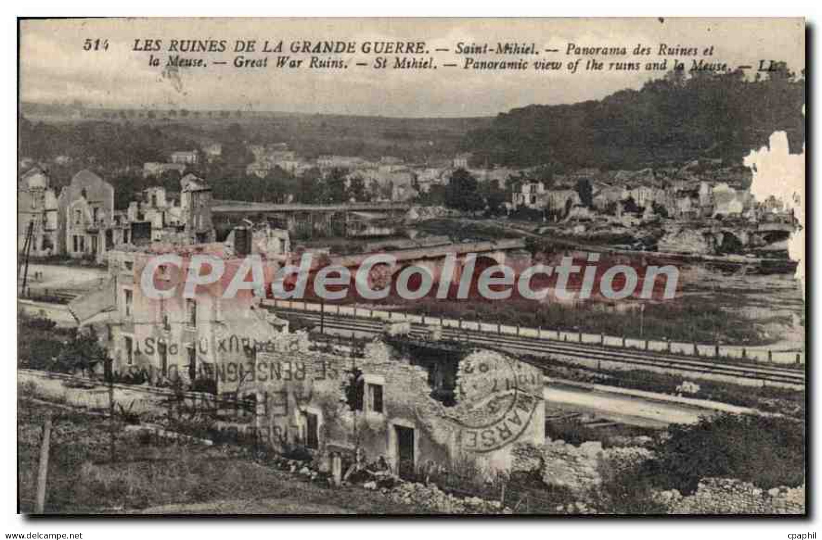 CPA Saint Mihiel panorama