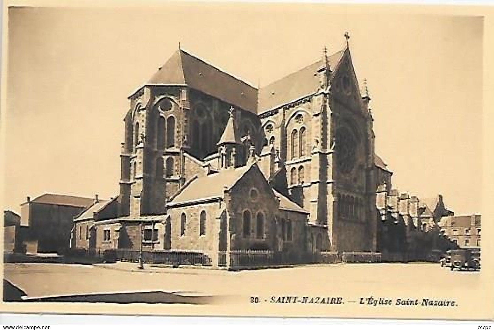 CPA Saint-Nazaire Eglise Saint-Nazaire