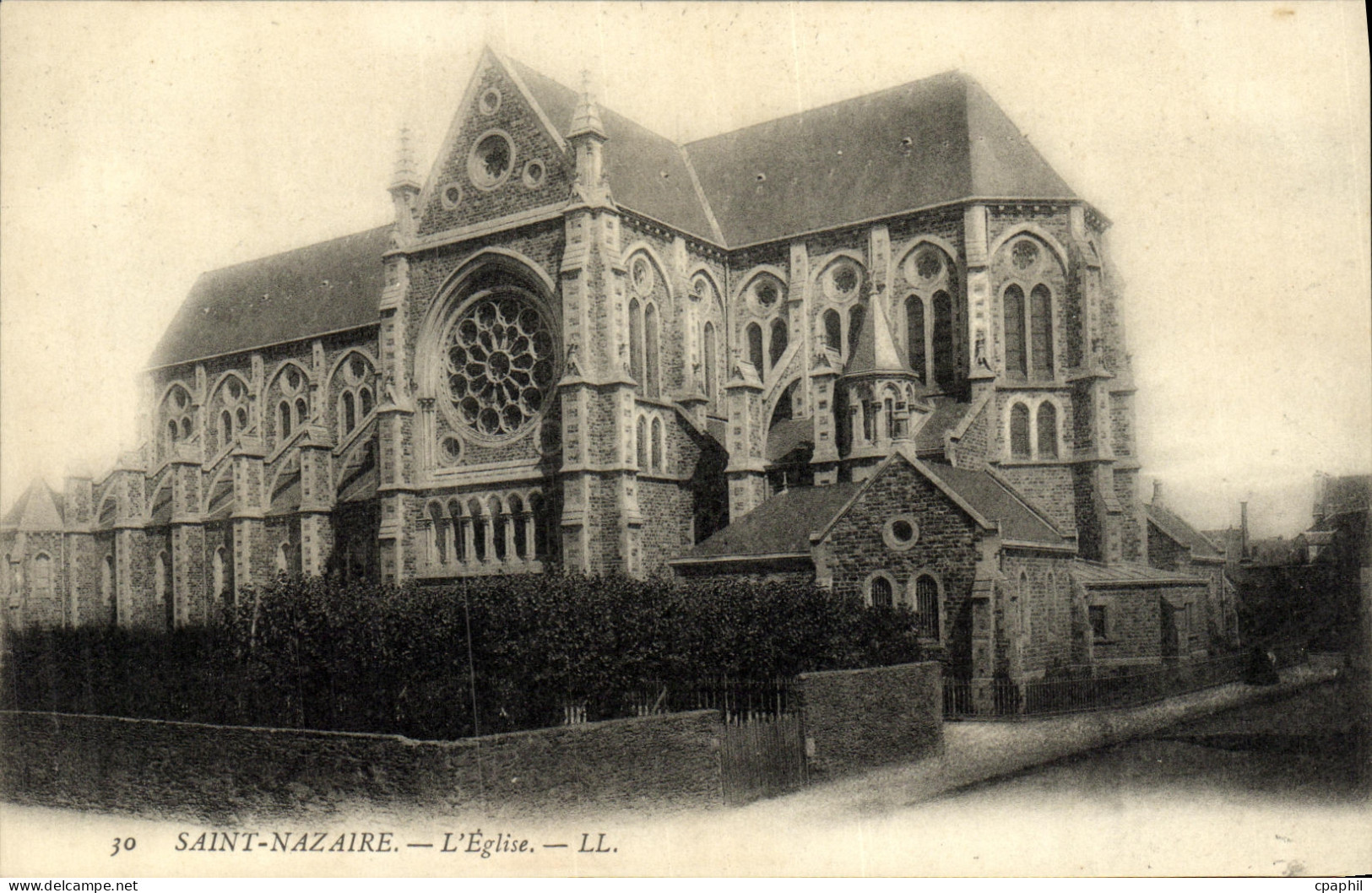 CPA Saint Nazaire L Eglise