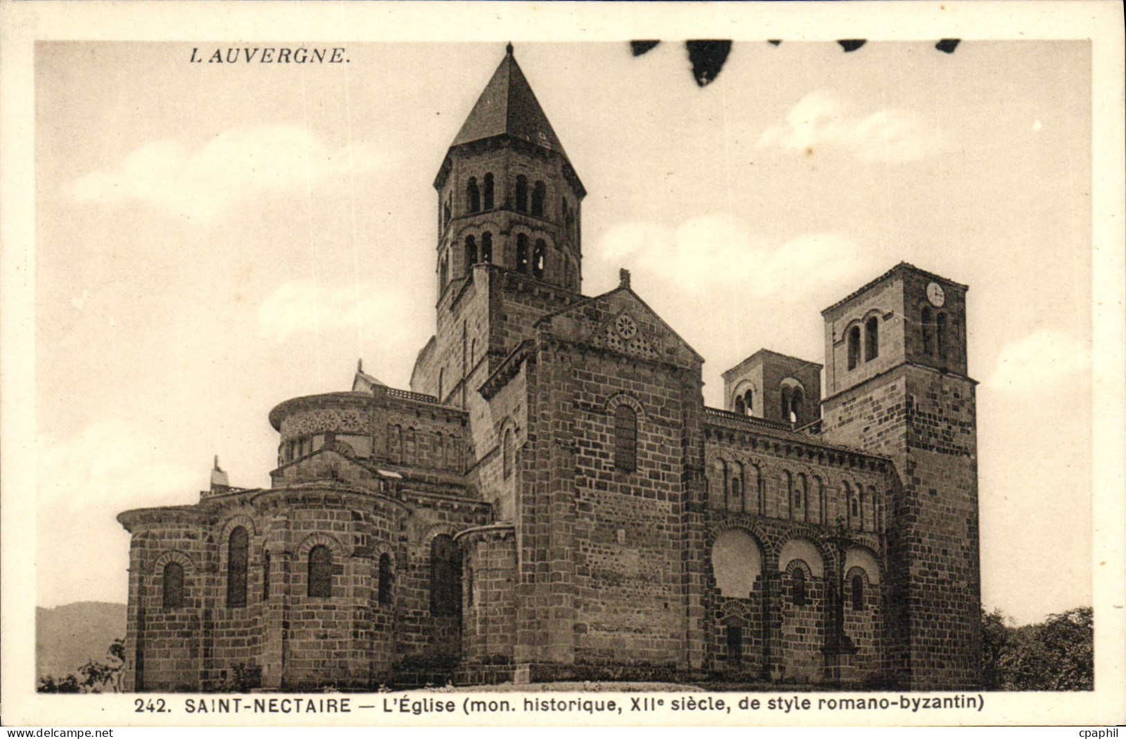 CPA Saint Nectaire L'Eglise