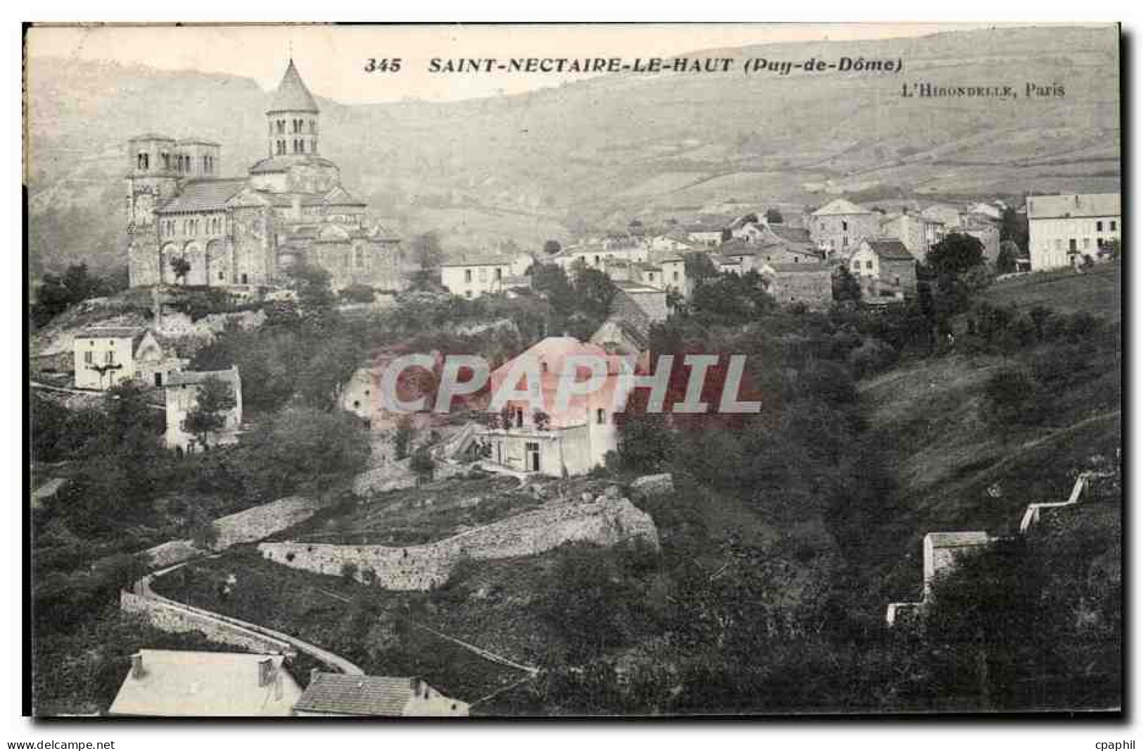 CPA Saint Nectaire le haut