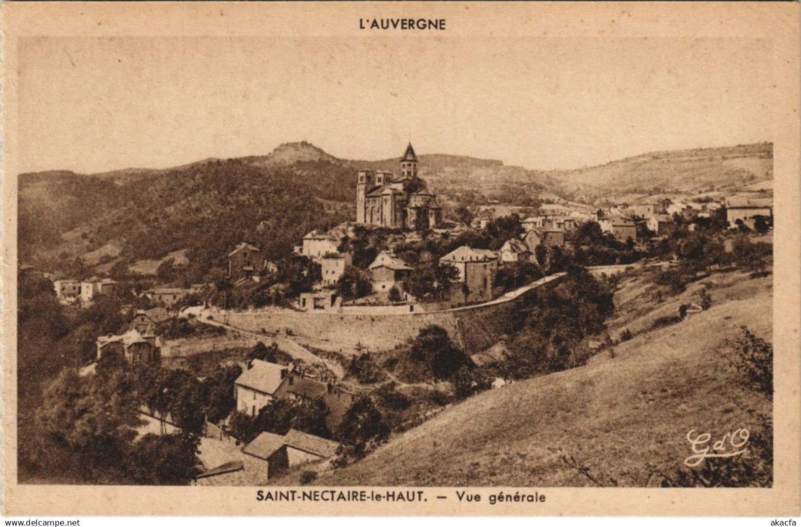 CPA SAINT-NECTAIRE SAINT-NECTAIRE-le-HAUT - Vue Generale (1254834)