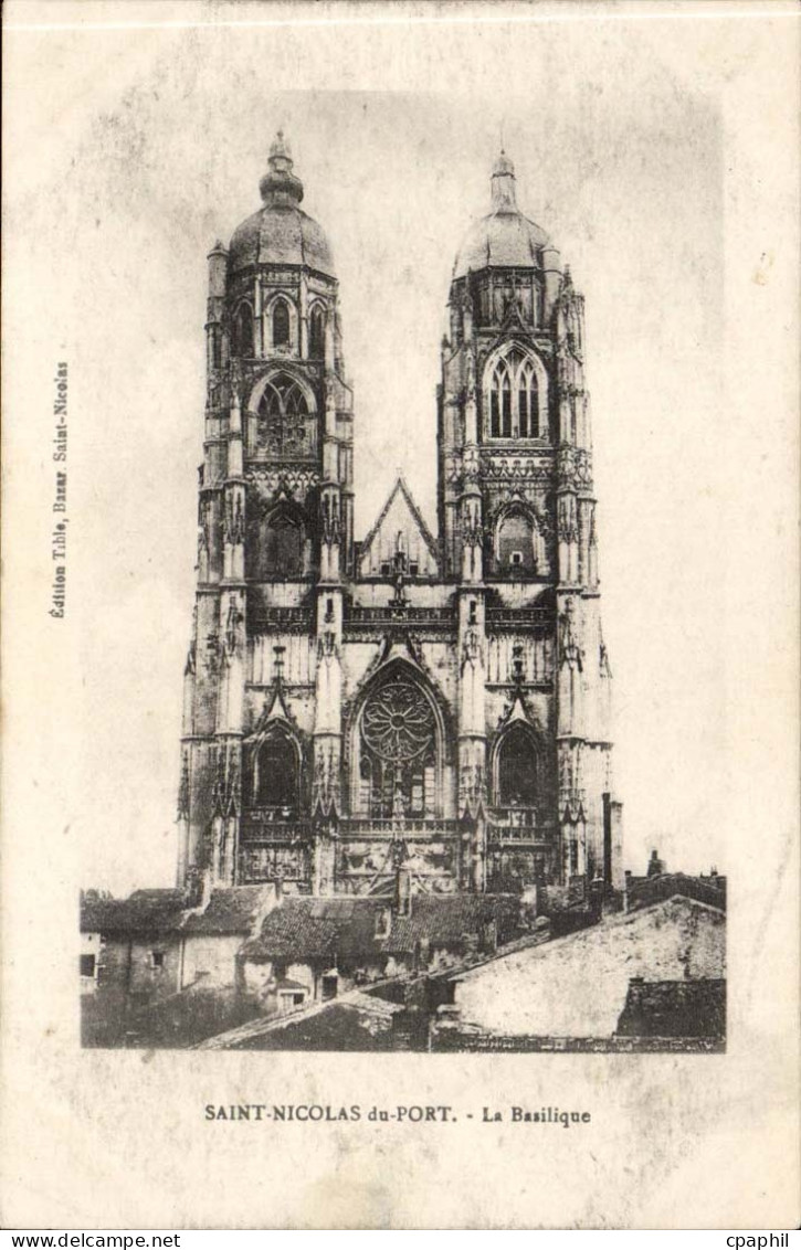 CPA Saint Nicolas du Port La basilique