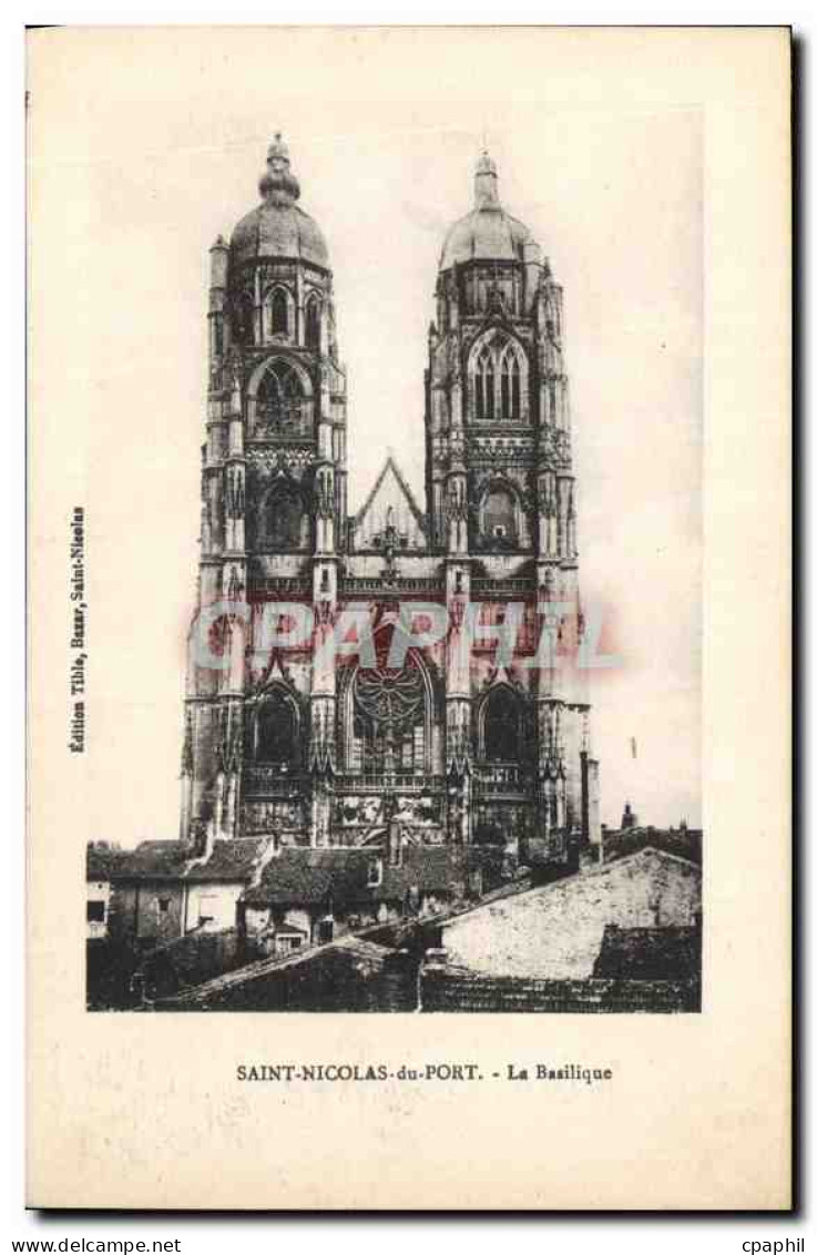 CPA Saint Nicolas du Port La Basilique