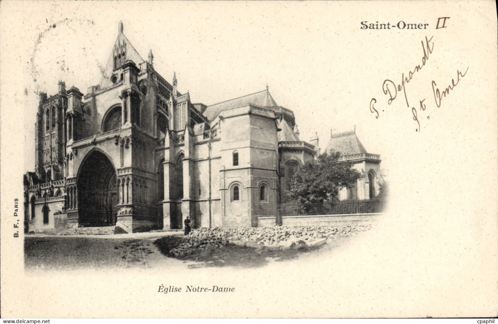 CPA Saint Omer Eglise Notre Dame