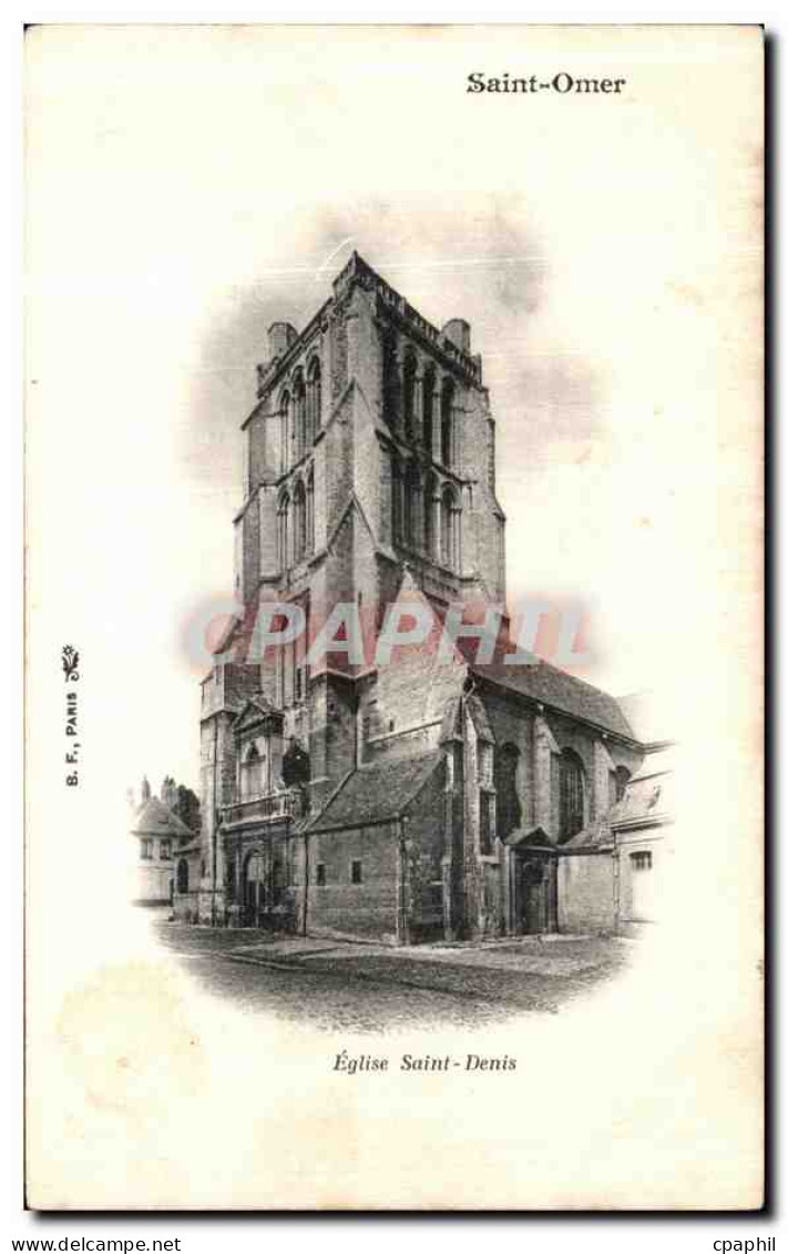 CPA Saint Omer Eglise Saint Denis