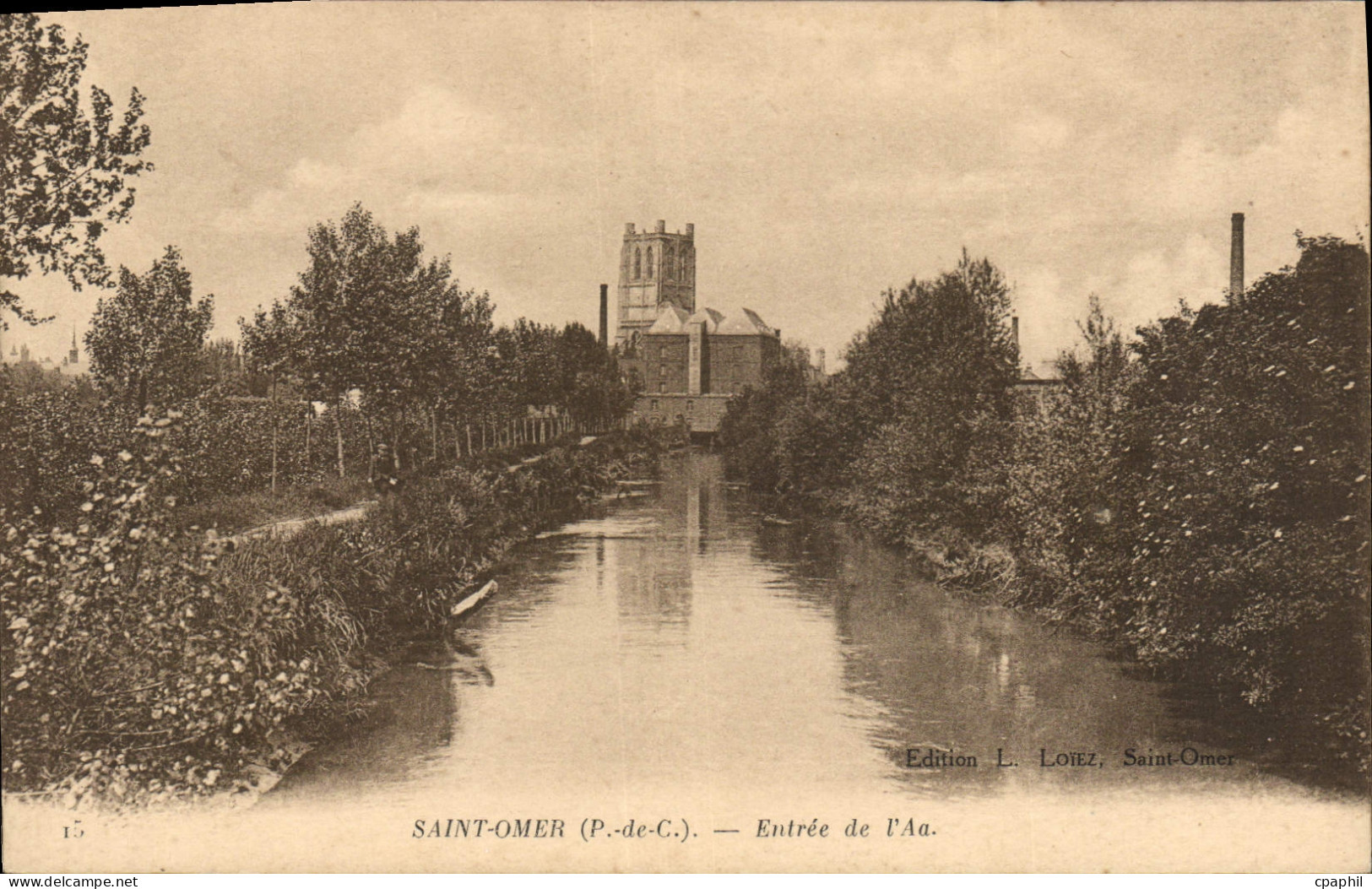 CPA Saint Omer Entree De l'Aa