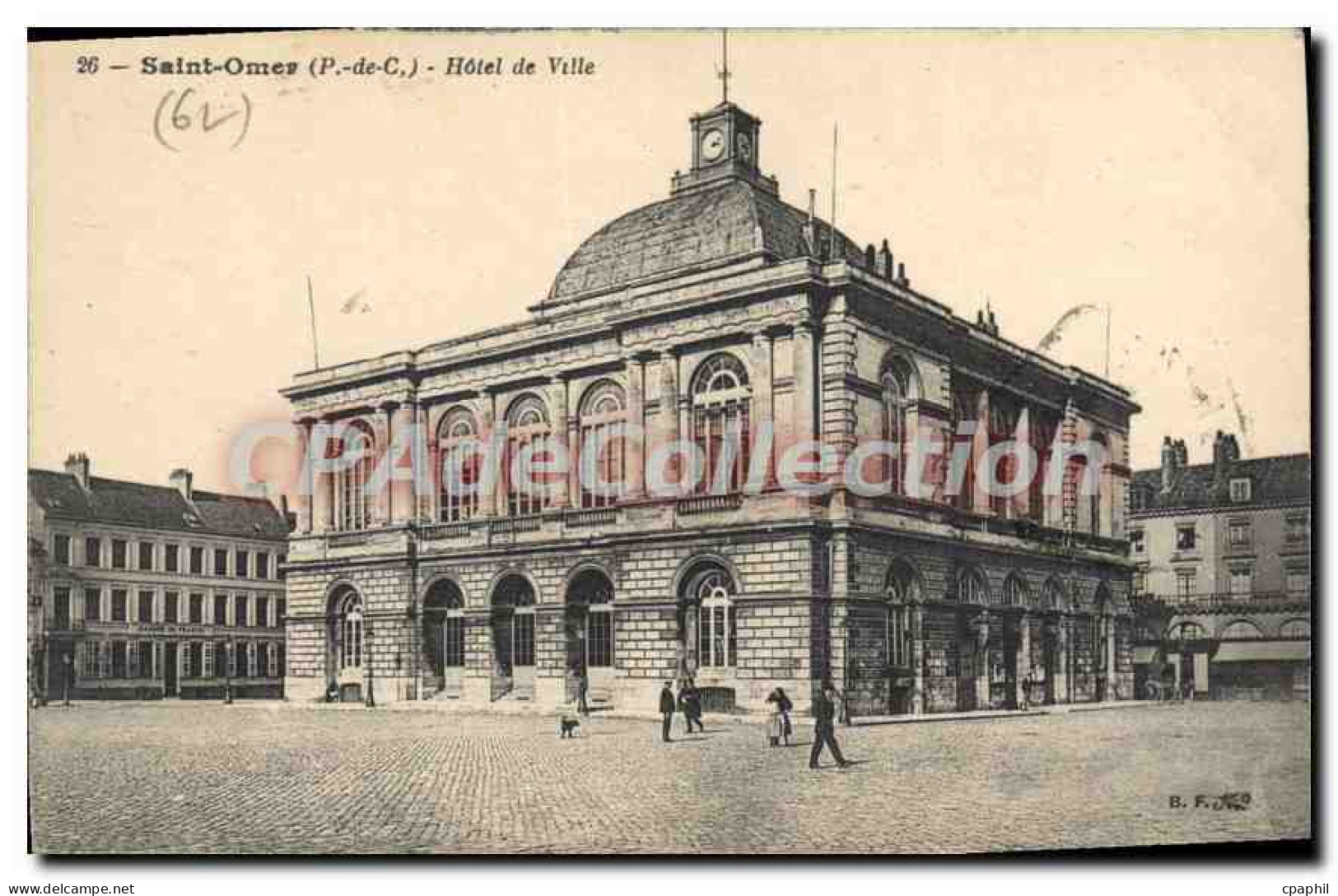 CPA Saint Omer Hotel De Ville