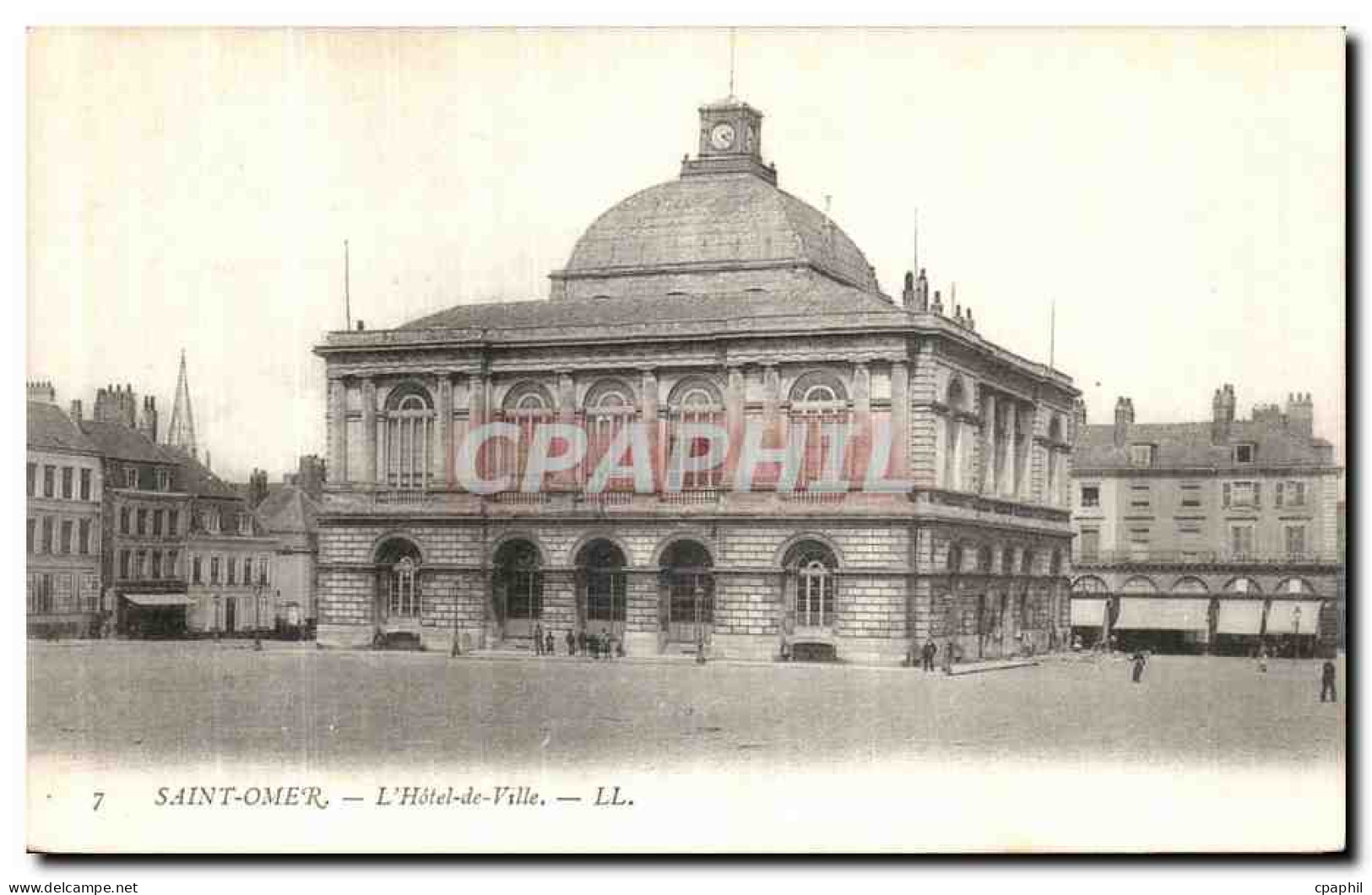 CPA Saint Omer L Hotel de Ville