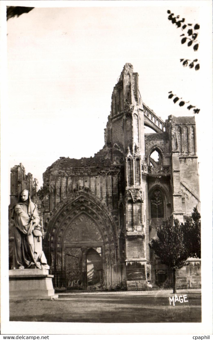 CPA Saint Omer Les ruines de la Tour Saint Berlin