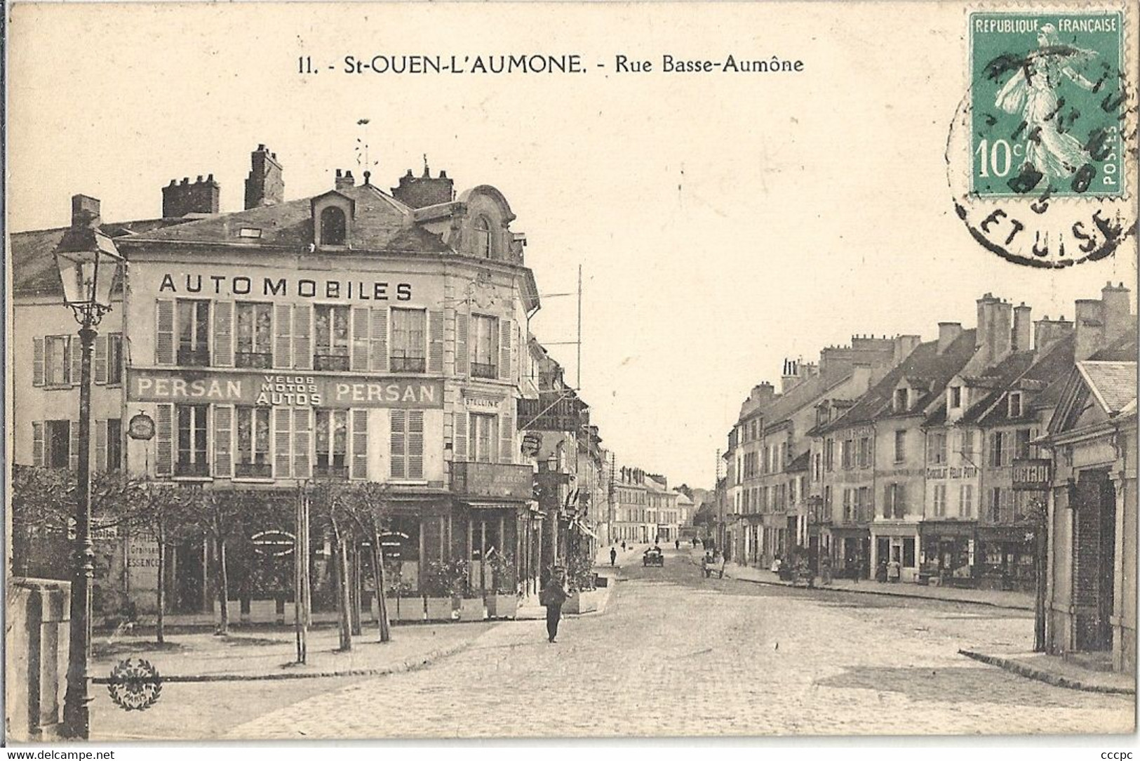 CPA Saint-Ouen l'Aumône Rue Basse Aumone