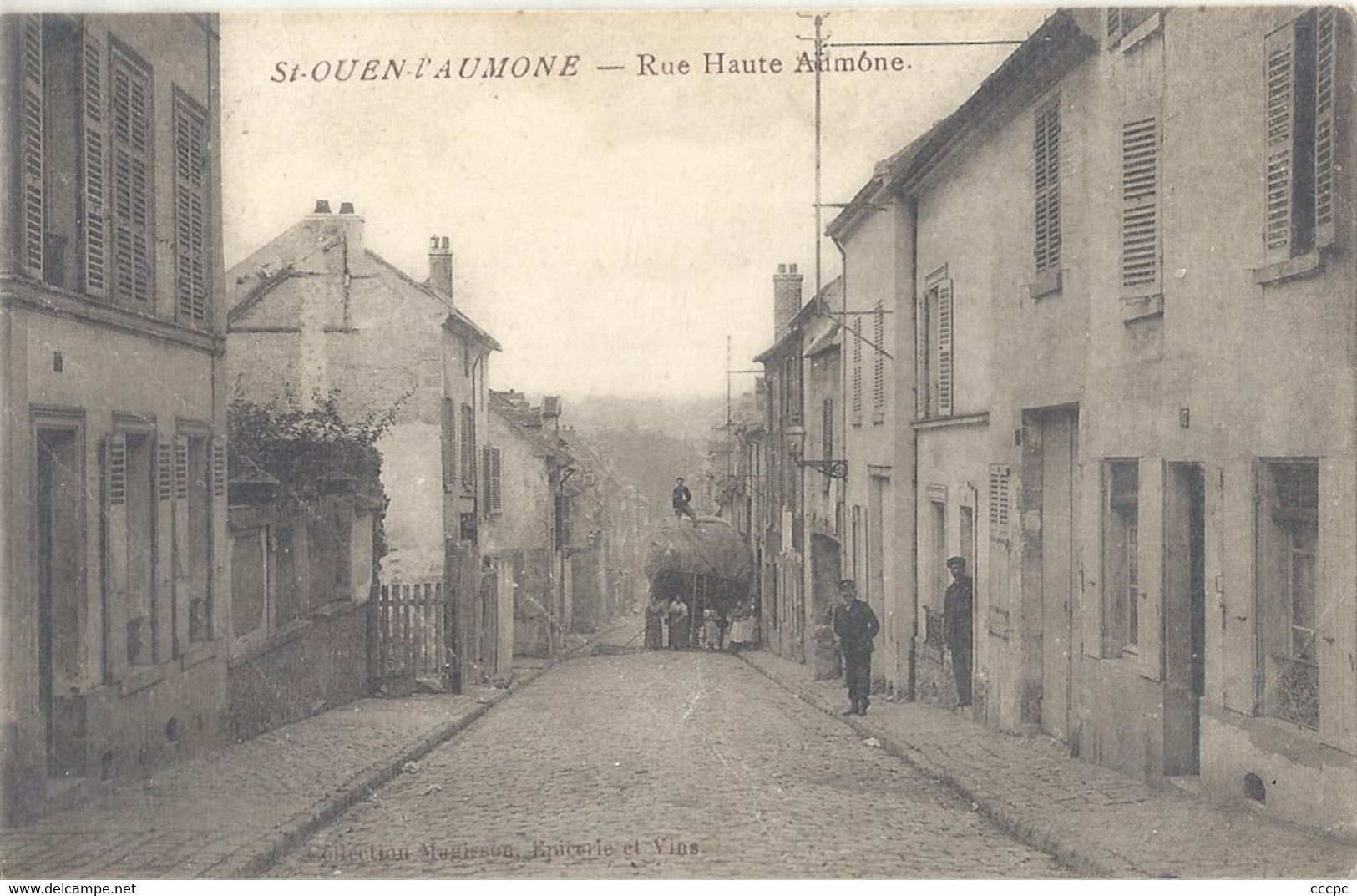 CPA Saint-Ouen l'Aumône Rue Haute Aumone