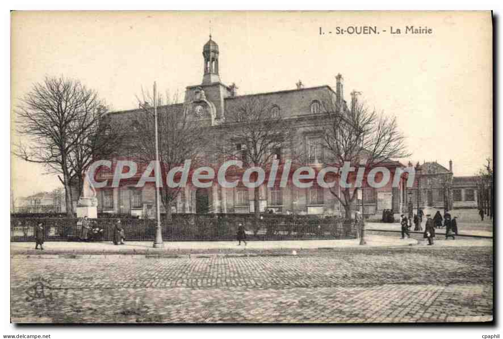 CPA Saint Ouen La Mairie