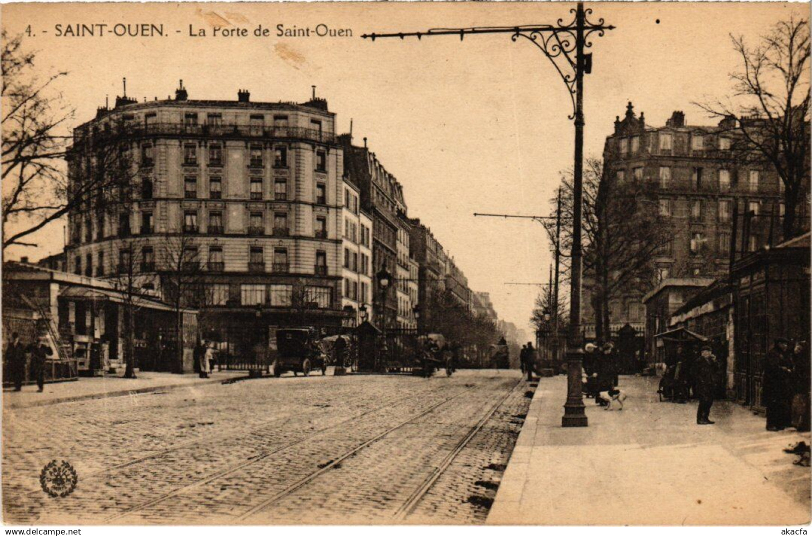 CPA SAINT-OUEN La Porte de Saint-Ouen (1353599)