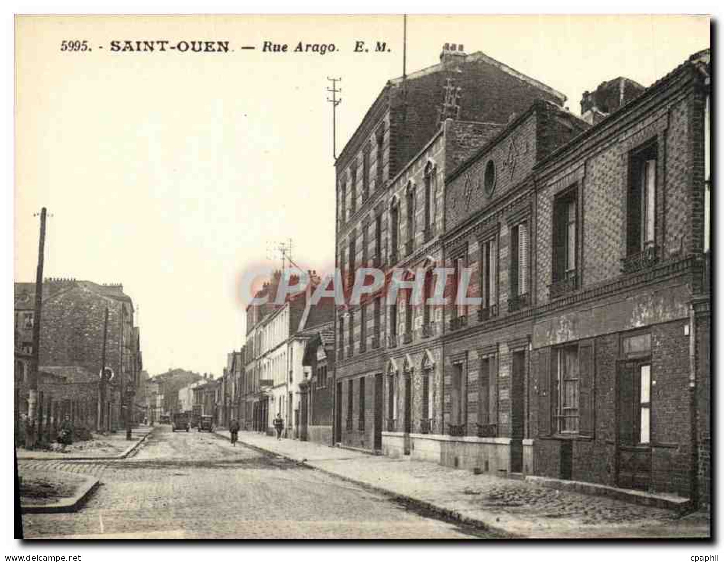 CPA Saint Ouen Rue Arago
