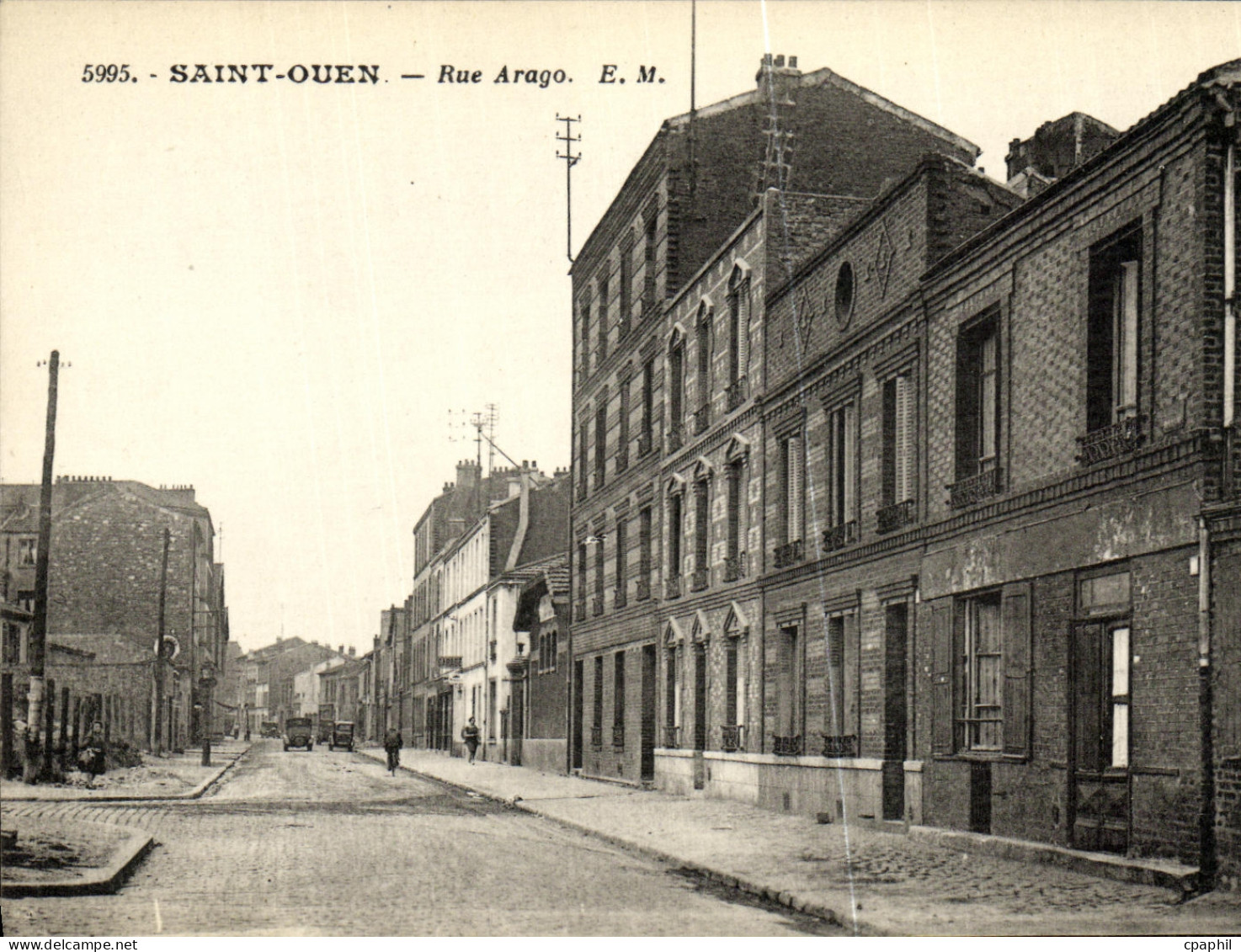 CPA Saint Ouen Rue Arago