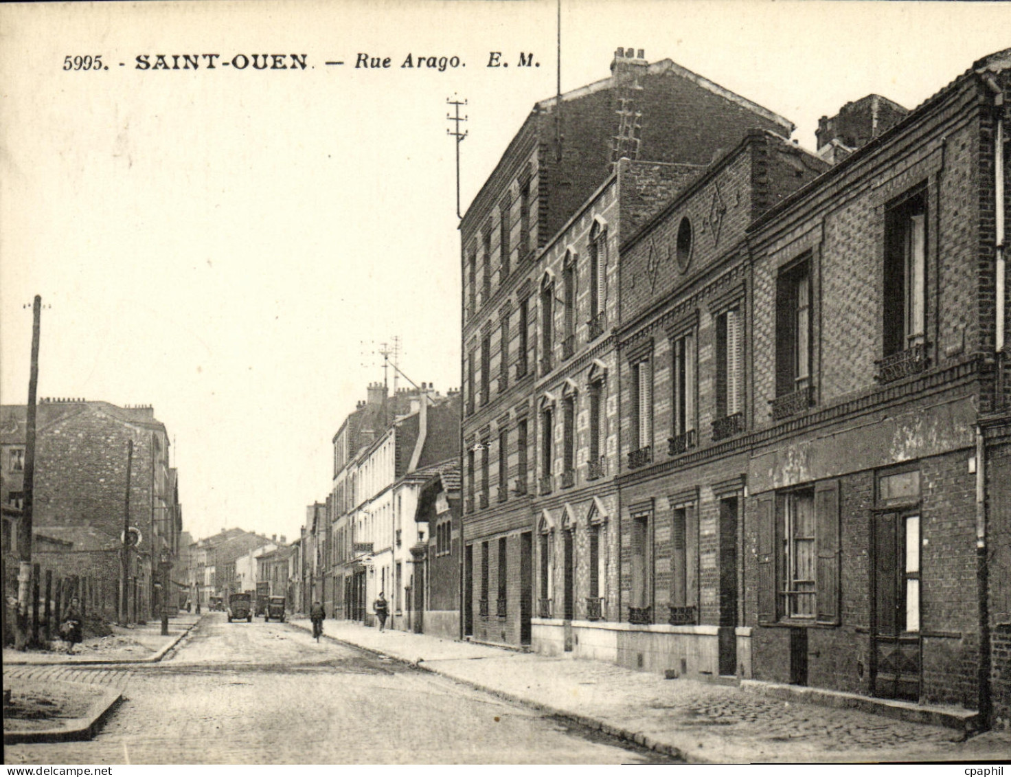 CPA Saint Ouen Rue Arago