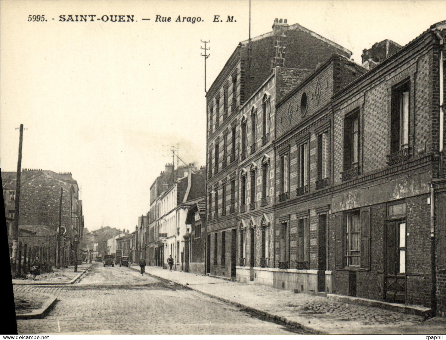 CPA Saint Ouen Rue Arago