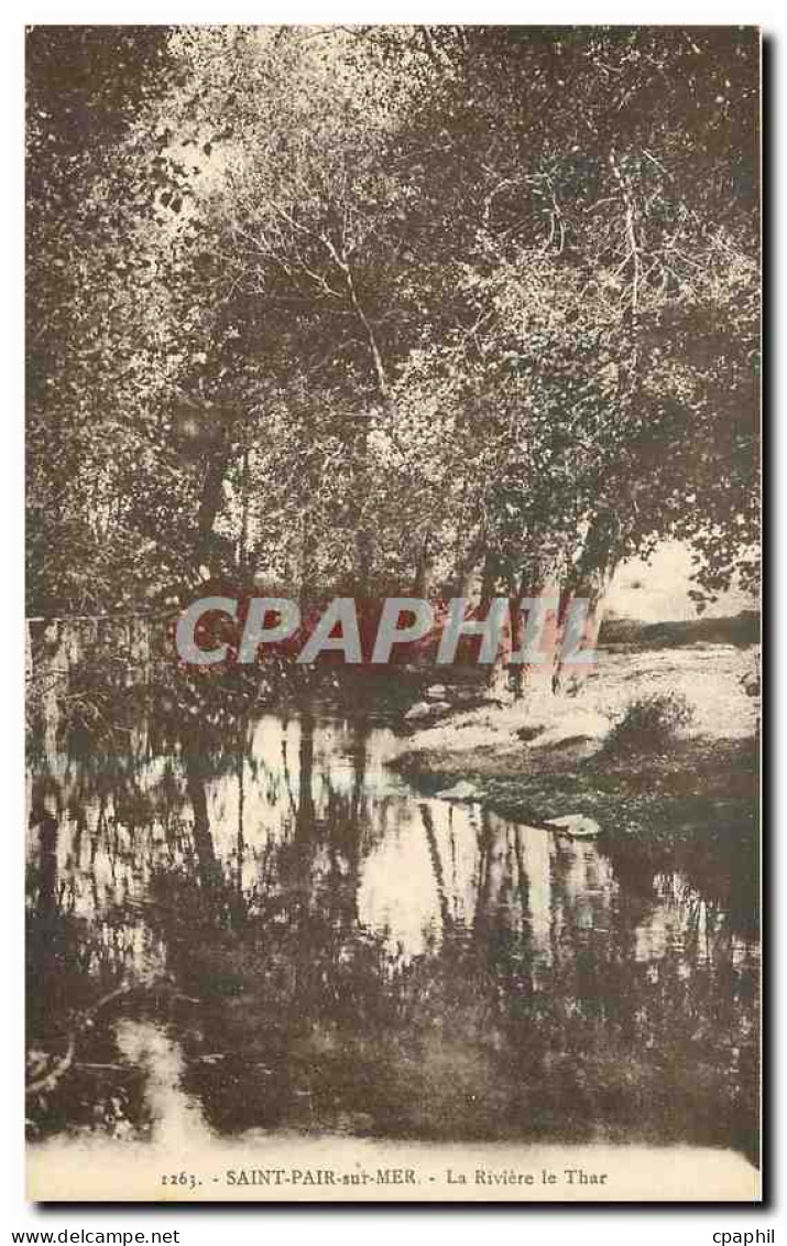 CPA Saint Pair sur Mer La Riviere le Thar