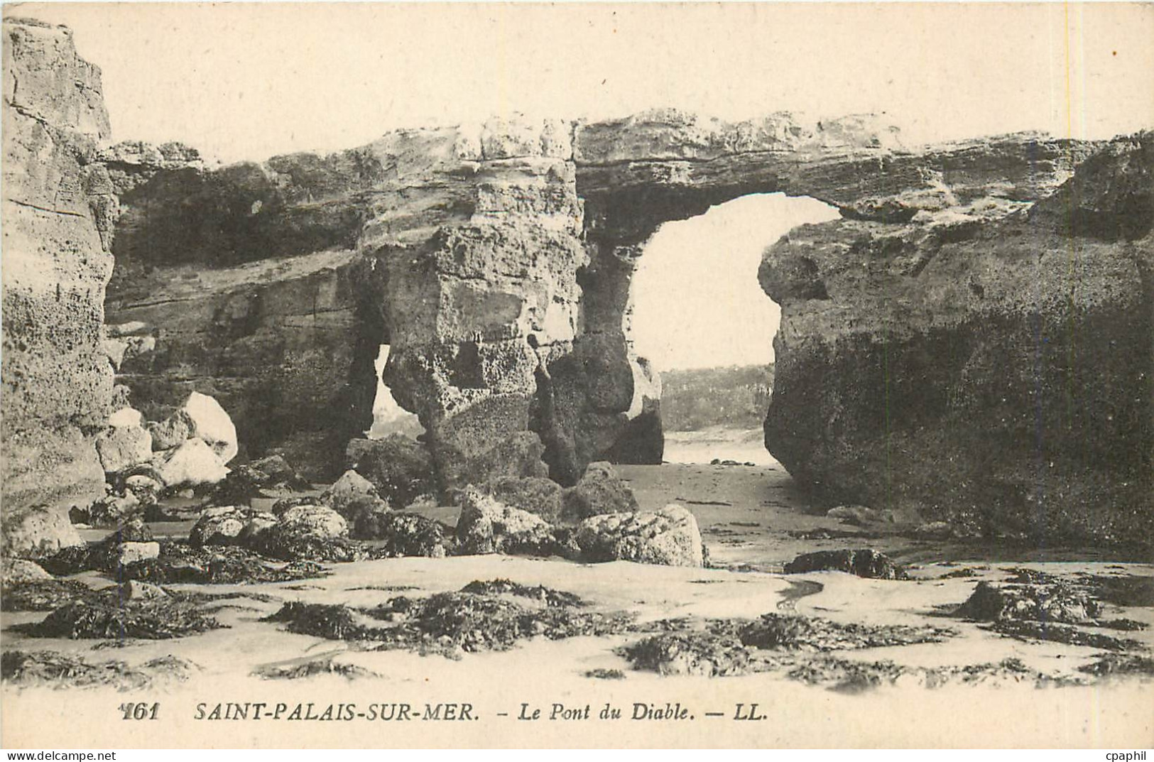 CPA Saint Palais sur Mer Le Pont du Diable