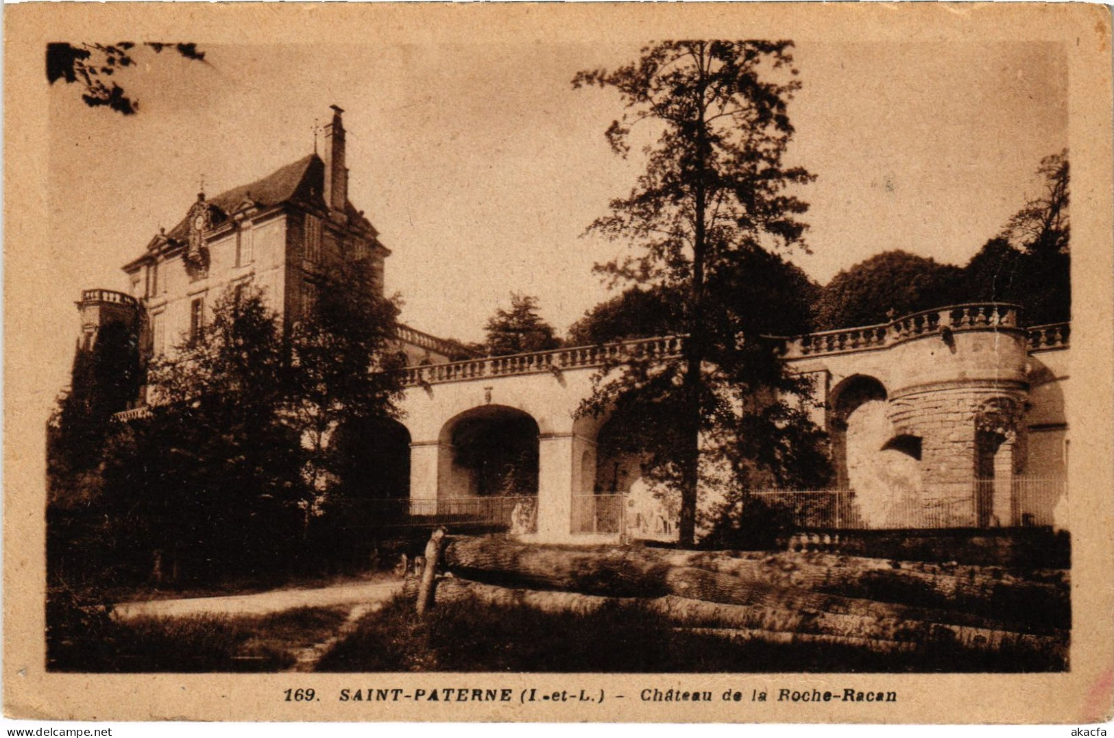 CPA Saint-Paterne Chateau de la Roche-Racan FRANCE (1450247)