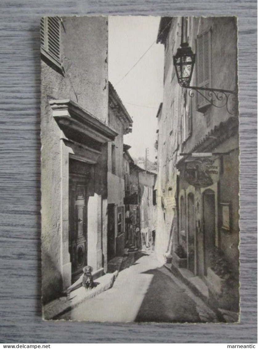 Cpa Saint Paul de Vence (06) vieille rue