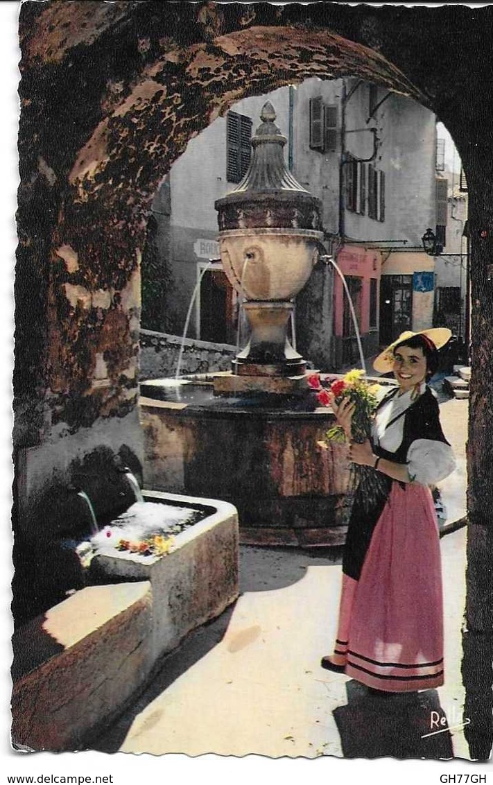 CPA SAINT-PAUL-DE-VENCE -la vieille fontaine