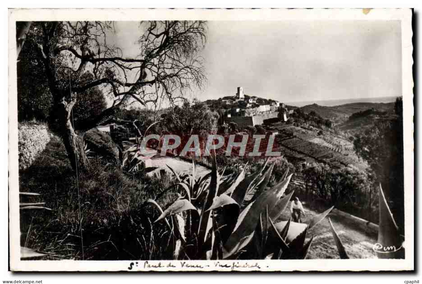 CPA Saint Paul de Vence Vue generale
