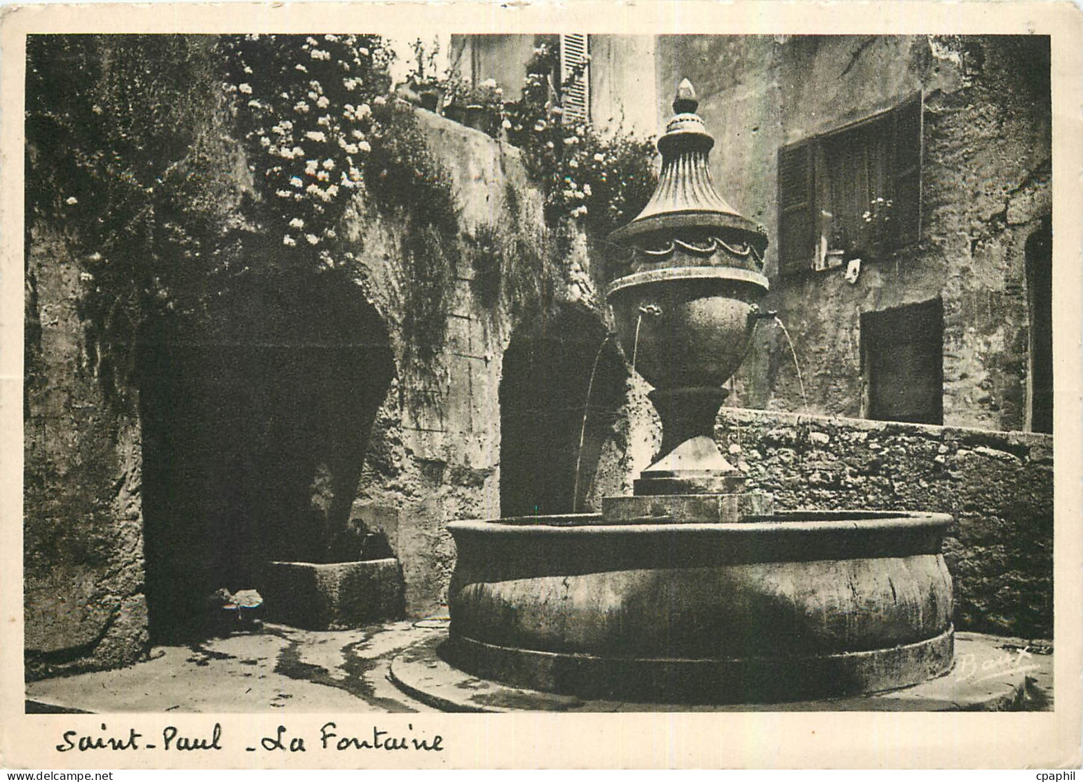 CPA Saint Paul la Fontaine La Cote d'Azur