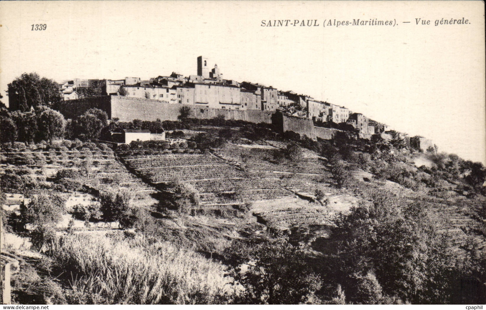 CPA Saint Paul Vue generale