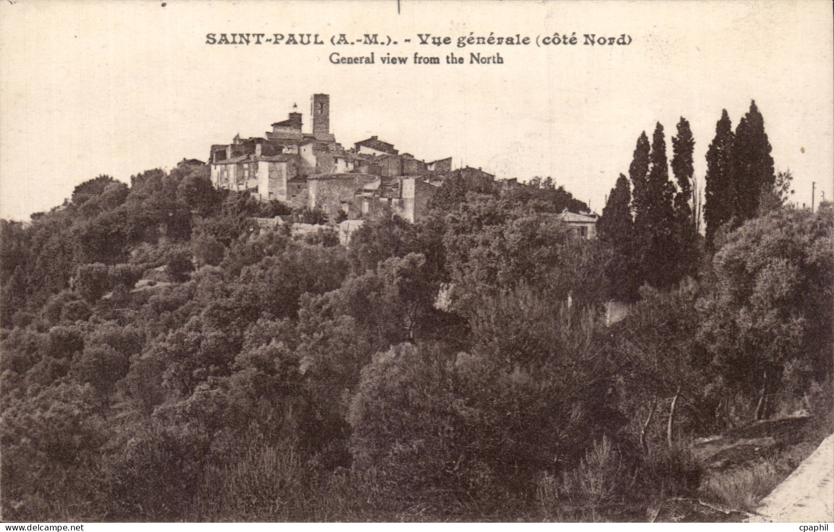 CPA Saint Paul Vue generale