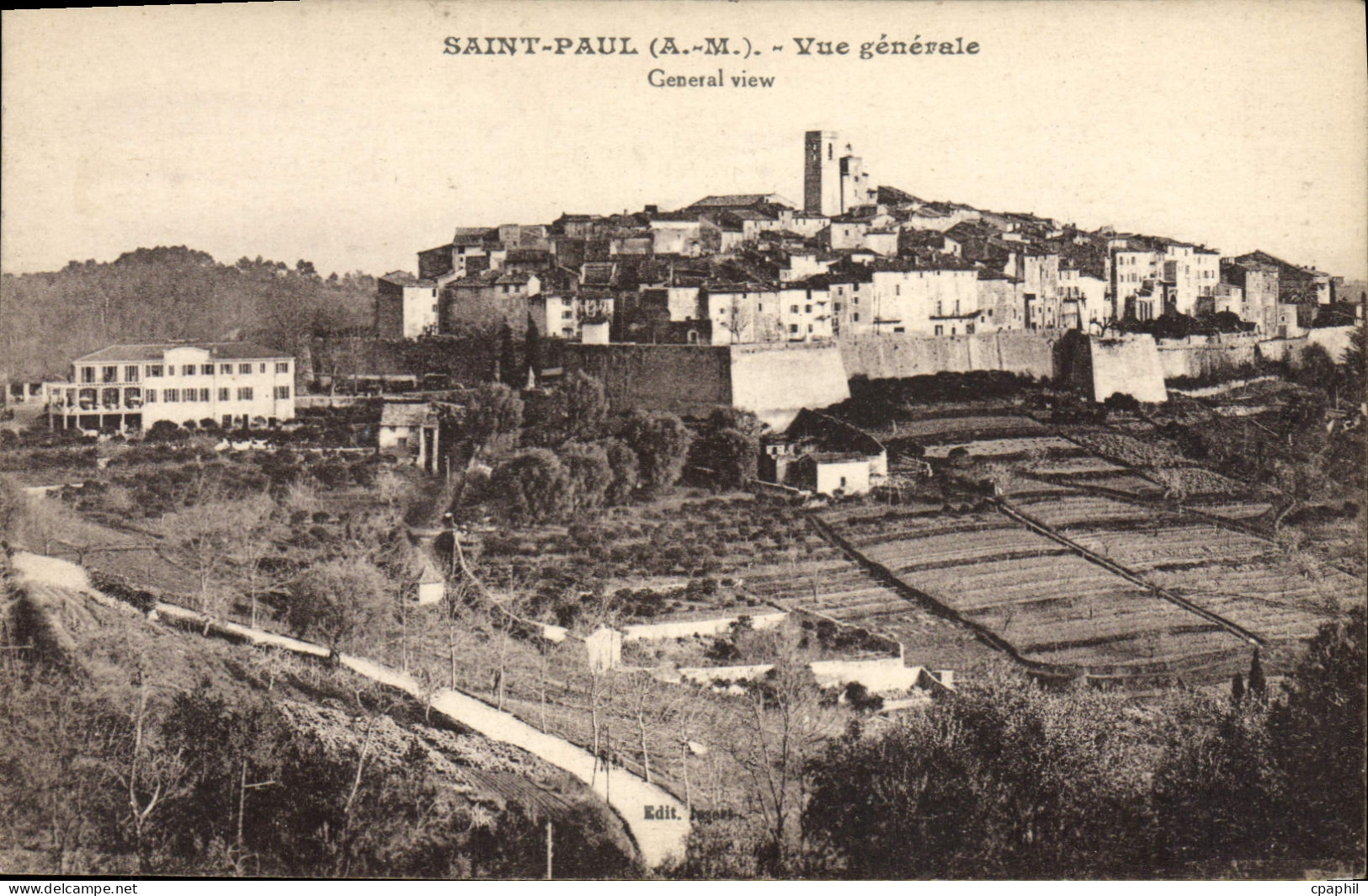 CPA Saint Paul Vue Generale