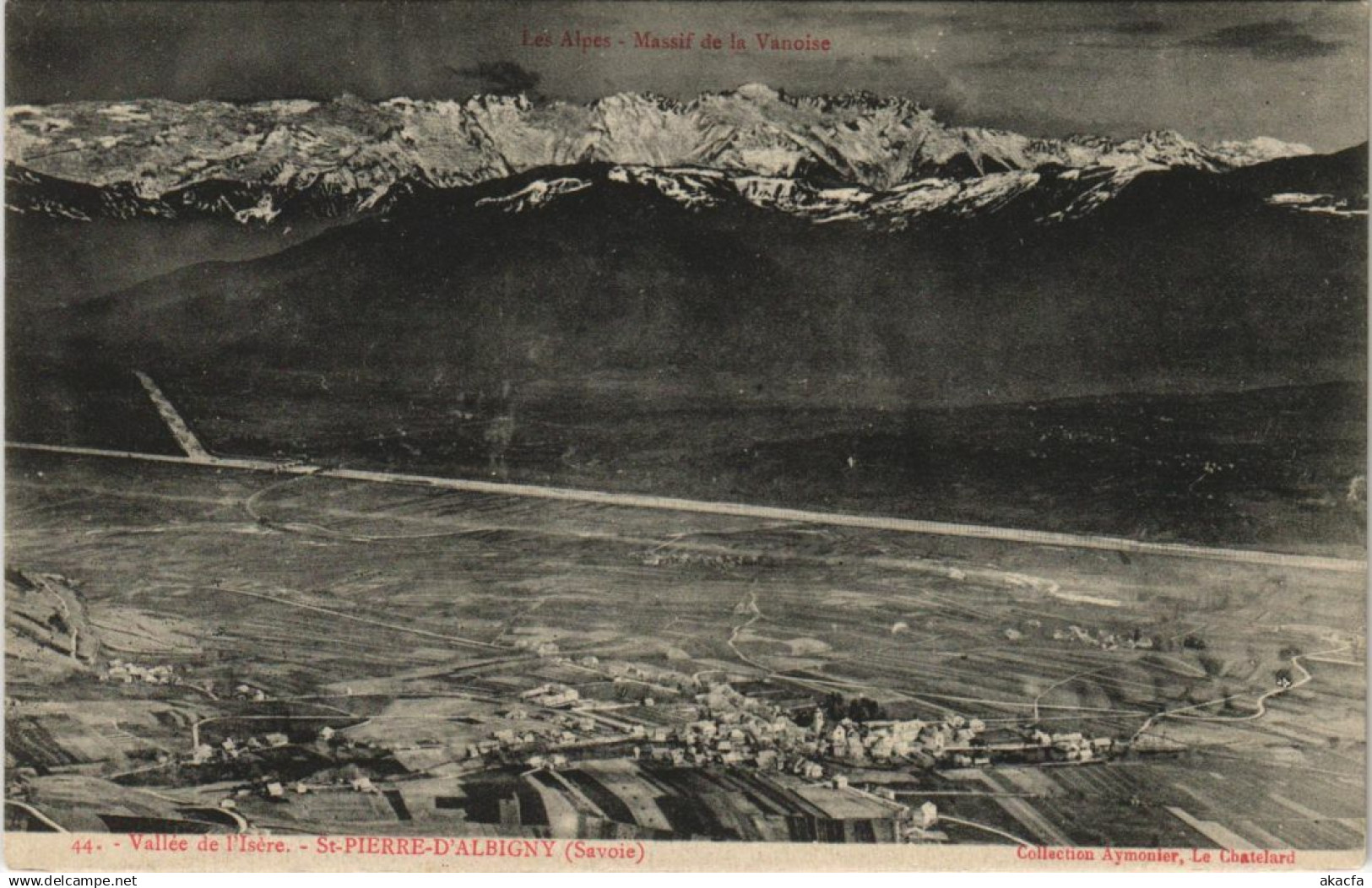 CPA SAINT-PIERRE-d'ALBIGNY Vallee de l'Isere - Panorama (1192784)