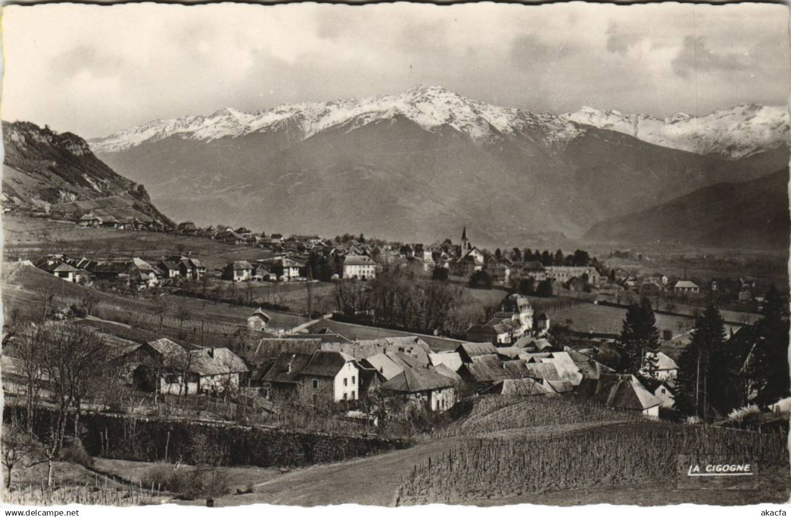 CPA SAINT-PIERRE-d'ALBIGNY Vue Generale (1192792)