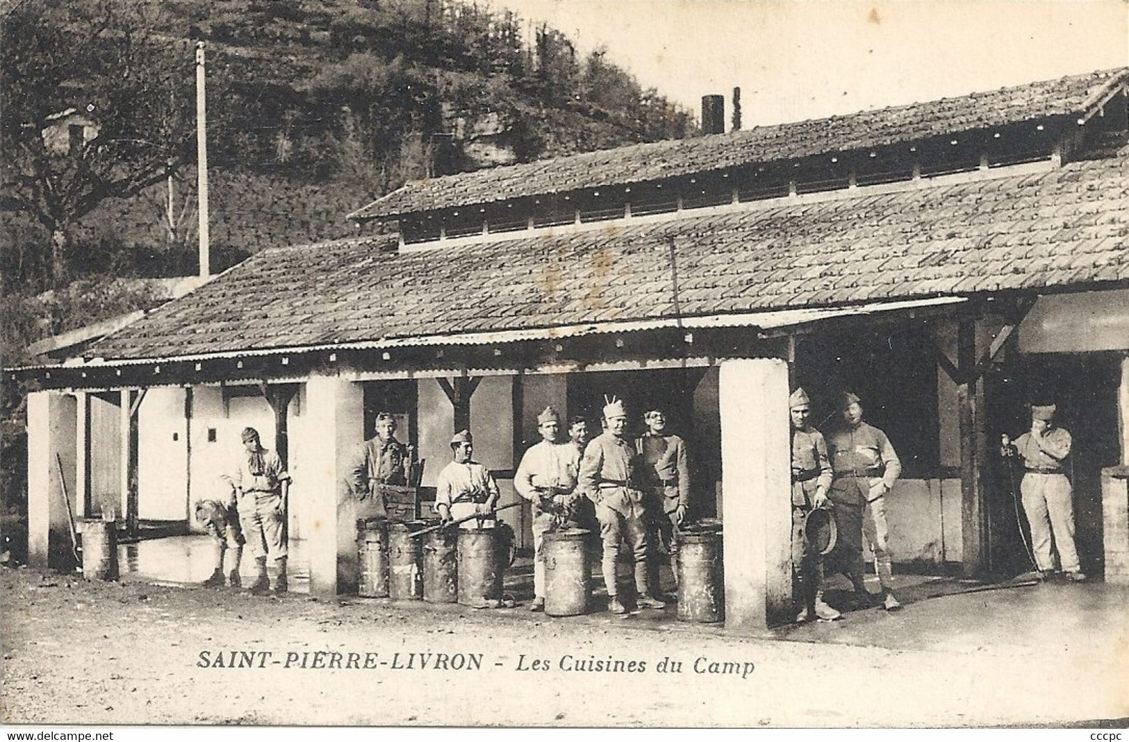 CPA Saint-Pierre-Livron Les Cuisines du Camp