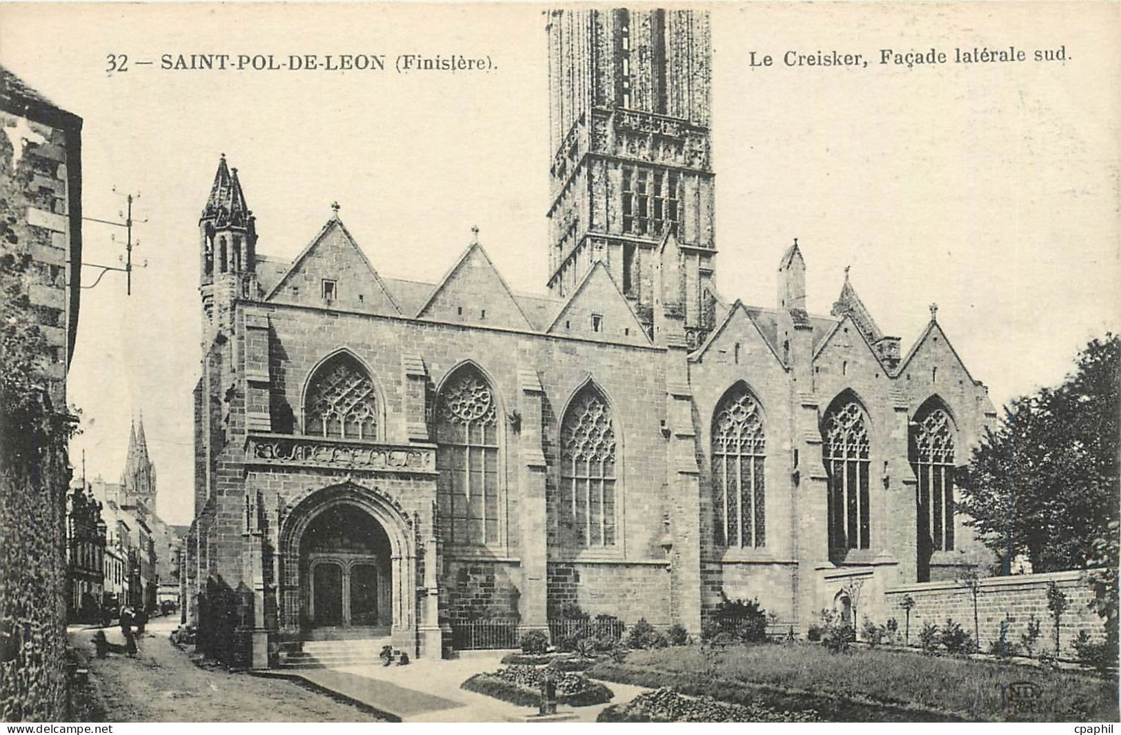 CPA Saint Pol de Leon Finistere Le Creisker