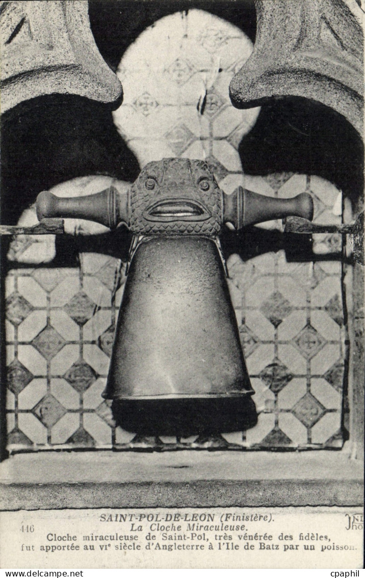 CPA Saint Pol De Leon La Cloche Miraculeuse
