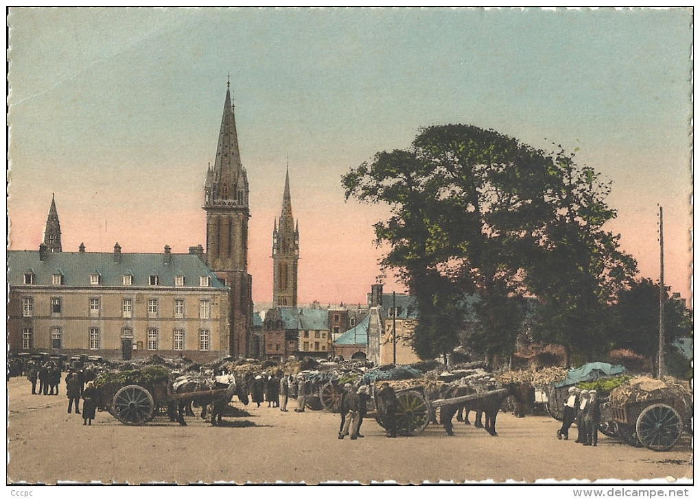 CPA Saint-Pol-de-Léon Le Marché des artichauds