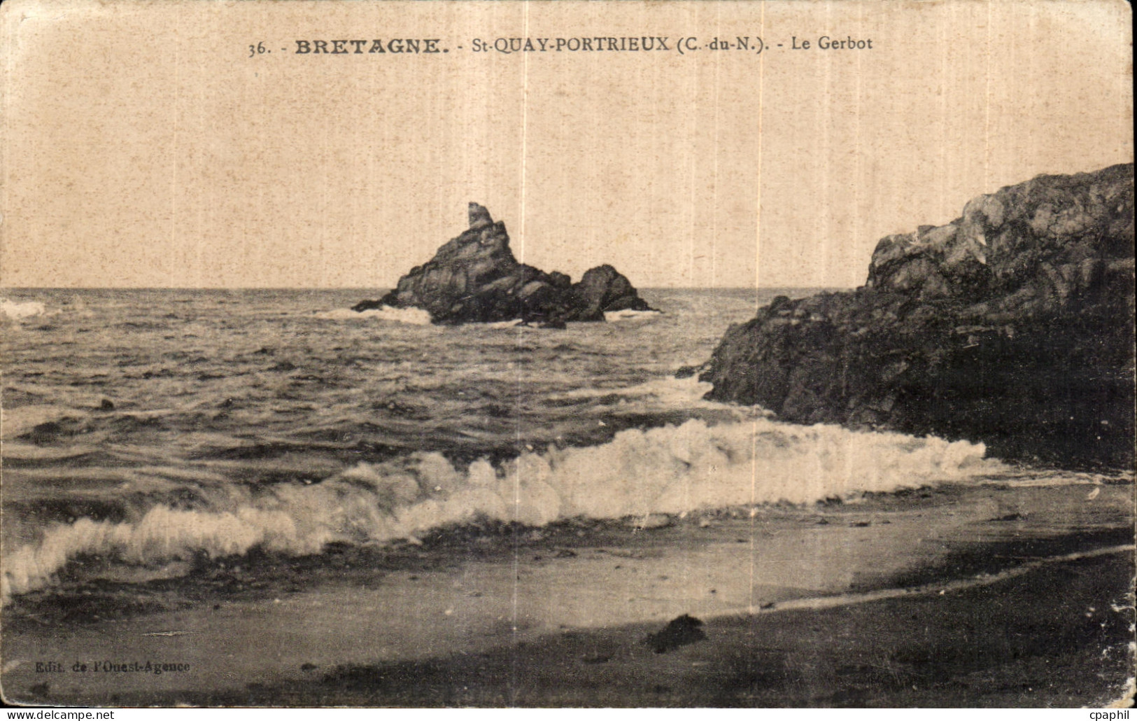 CPA Saint Quay Portrieux Bretagne Le Gerbot