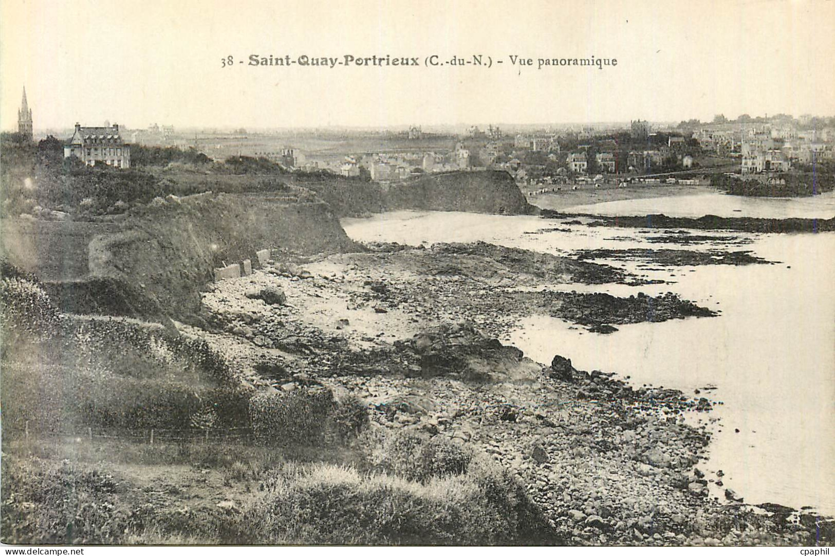 CPA Saint Quay Portrieux (C du N) Vue panoramique