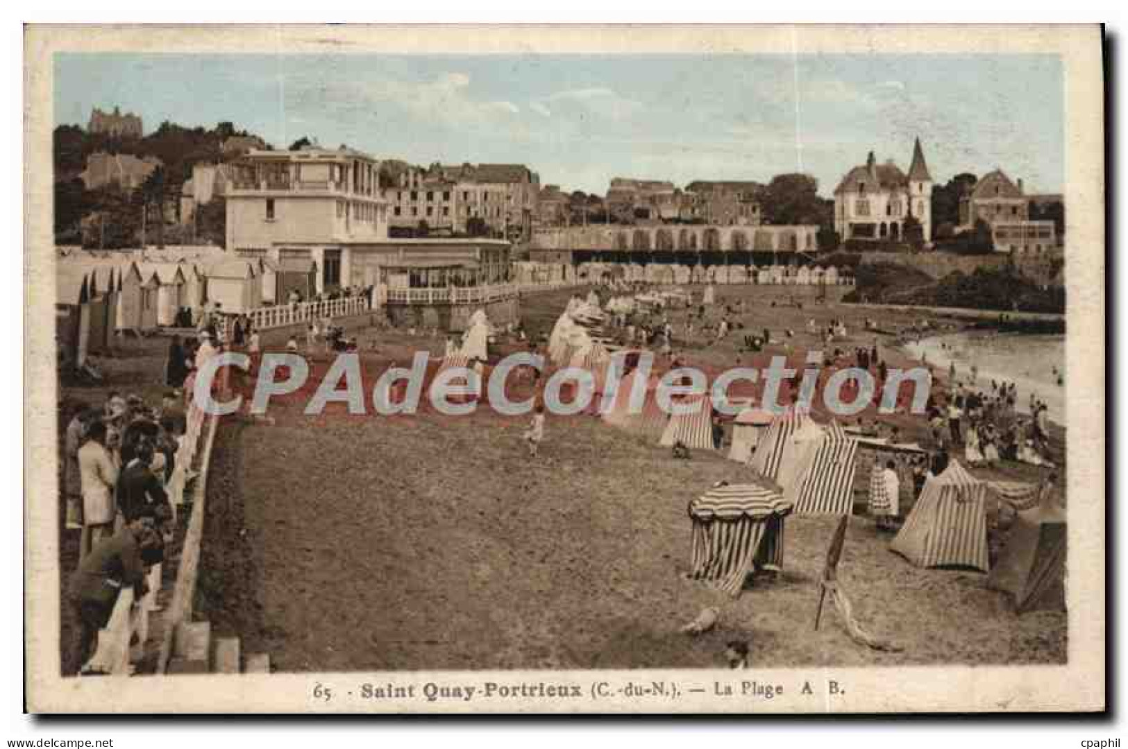 CPA SAINT-QUAY-PORTRIEUX plage