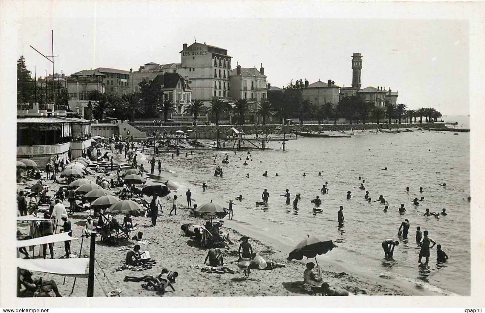 CPA Saint Raphael la plage