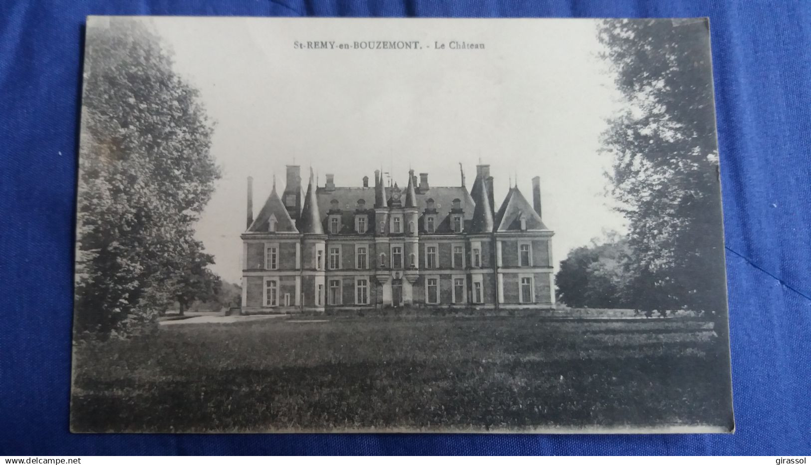 CPA SAINT REMY EN BOUZEMONT MARNE LA CHATEAU