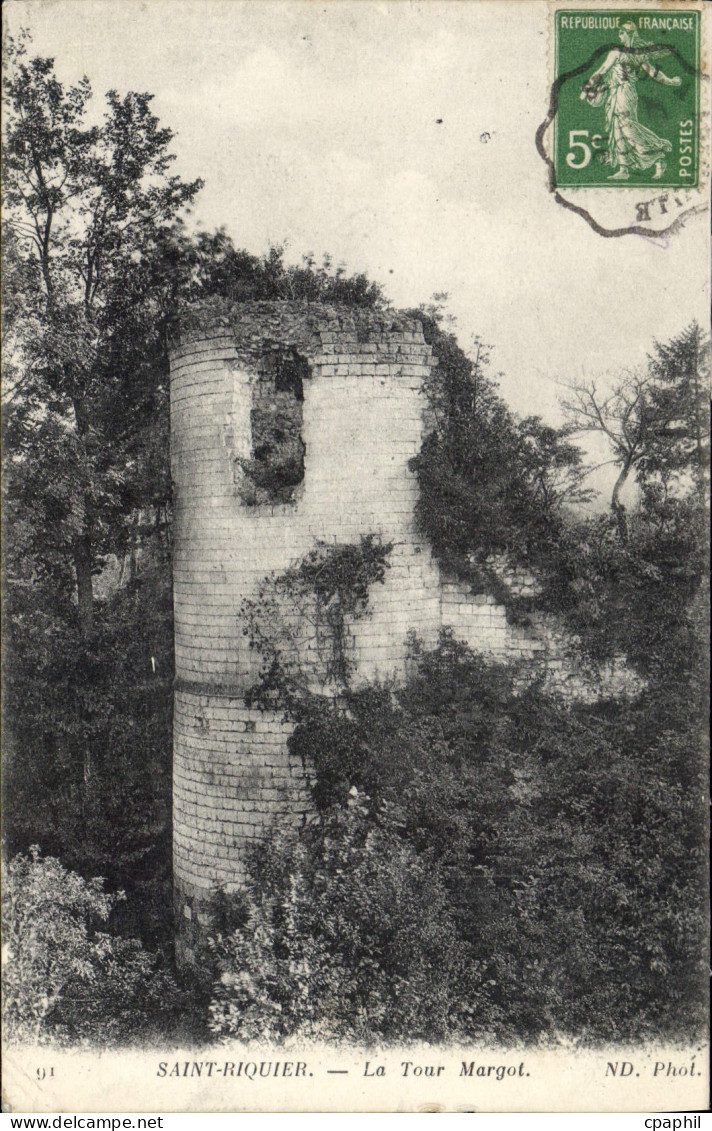 CPA Saint Riquier La Tour Margot