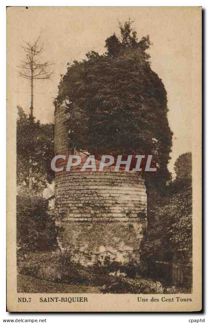 CPA Saint Riquier Une Des Cent tours