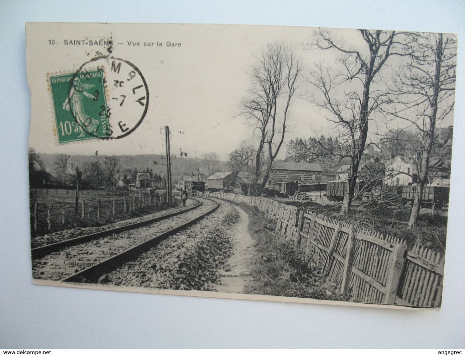 CPA  Saint-Saens  - St-Saens      Vue de la Gare