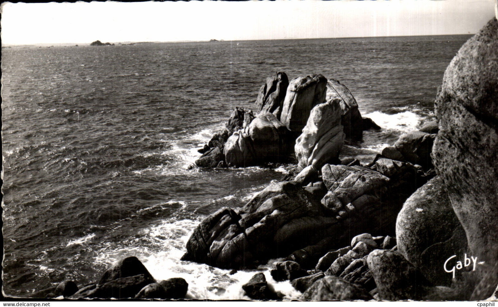 CPA Saint Samson en Plougasnou (Finistere) Rocher des Dunes